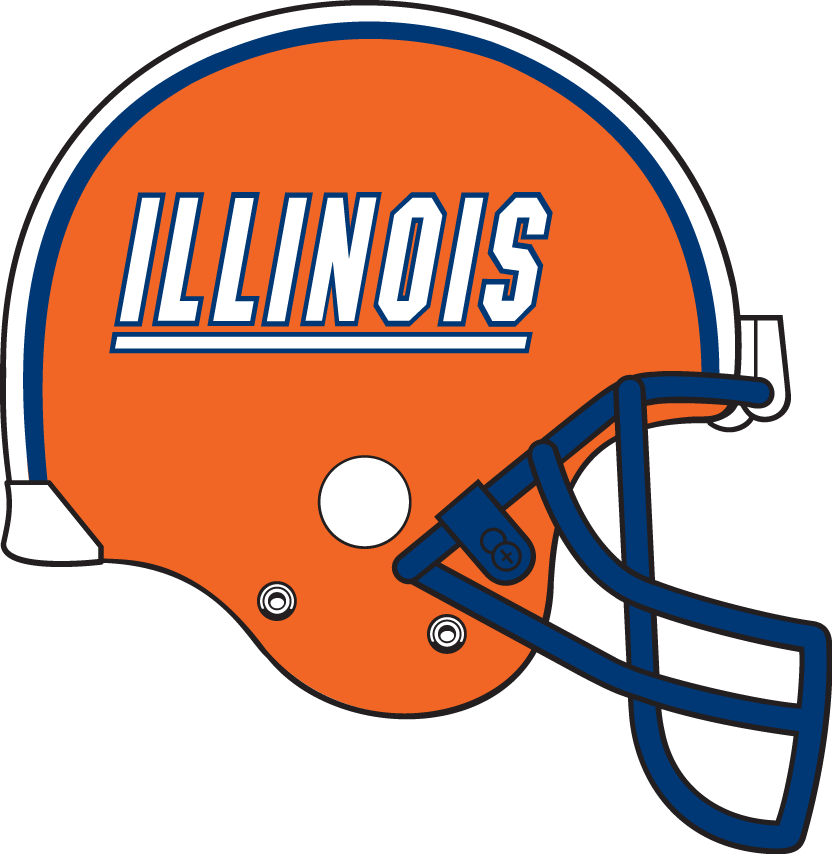 Illinois Fighting Illini 2012 Helmet Logo iron on transfers for clothing